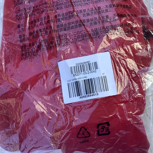 NWT Athleta Cozy Karma Asym Tunic Sweatshirt Dress size S Small Tall Red - Picture 15 of 15